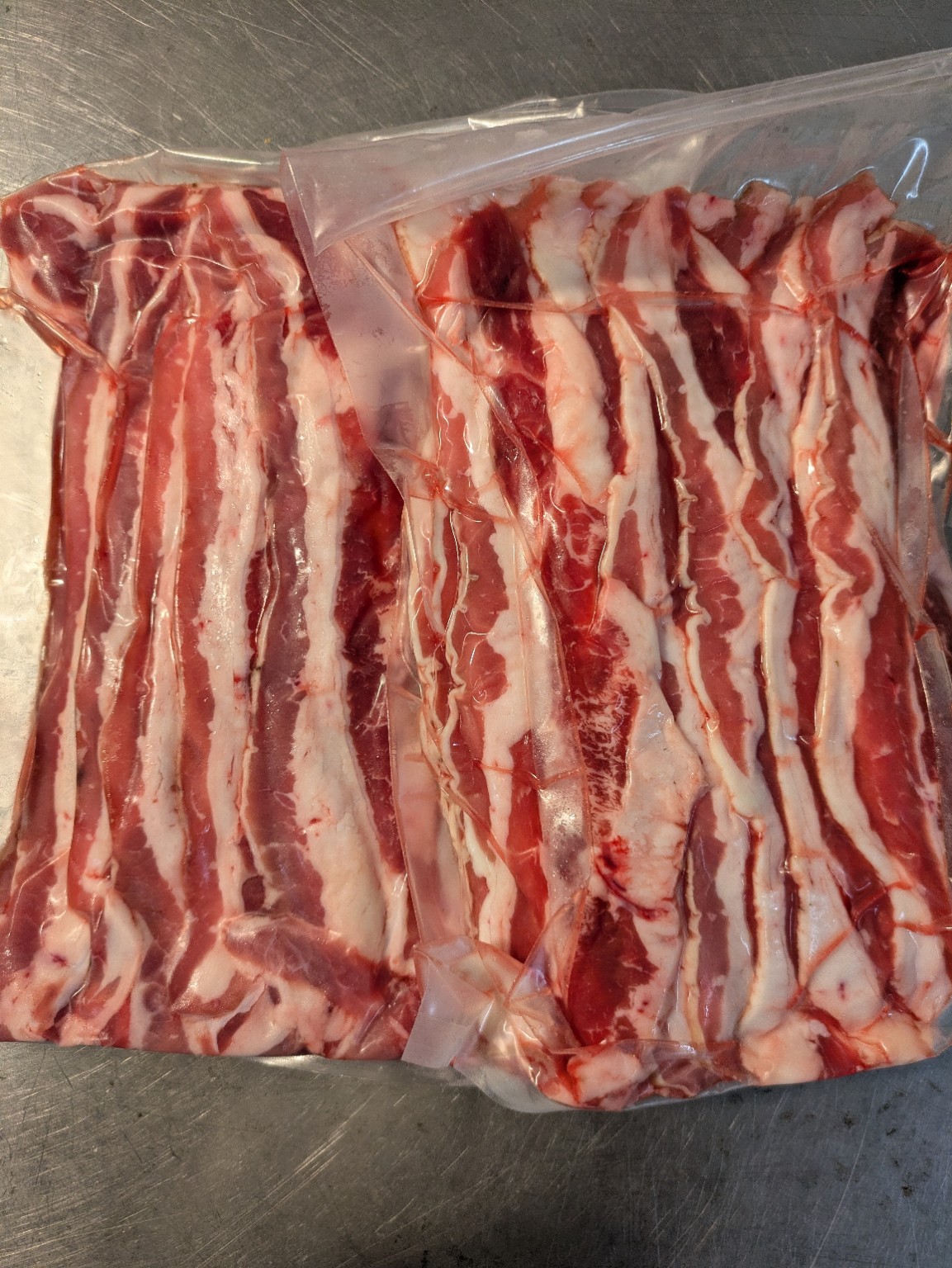 アメリカ産牛バラスライスのパック